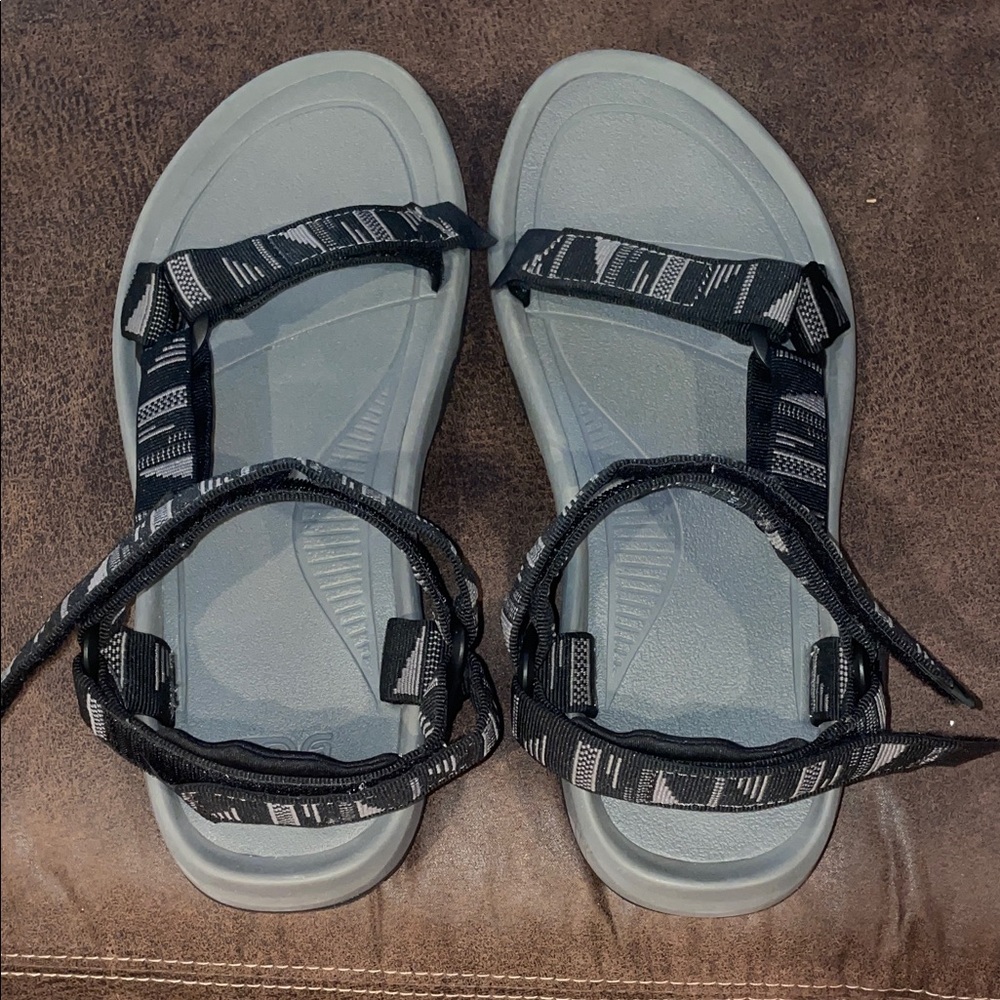 Teva Black and Gray Sandals